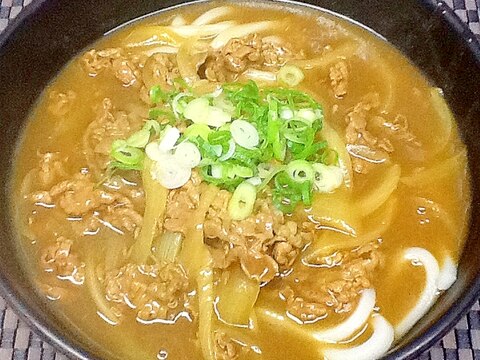 おうちで作る‼︎和風だしのカレーうどん